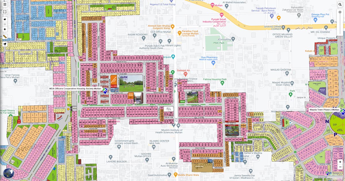 Mda Officers Cooperative Housing Society Map Emappk 9095