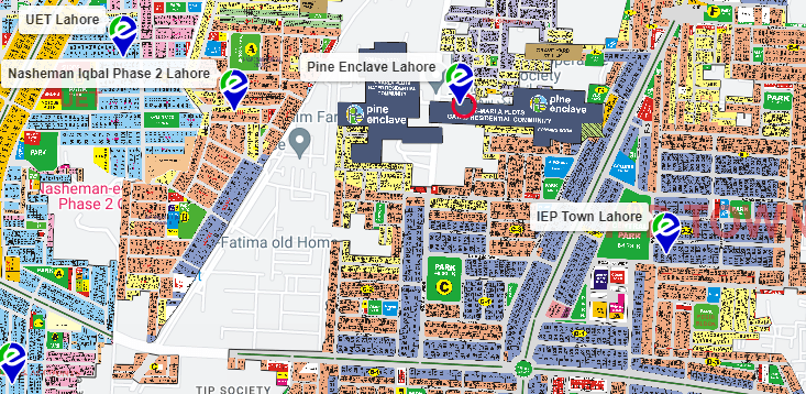 pine-enclave-location-map