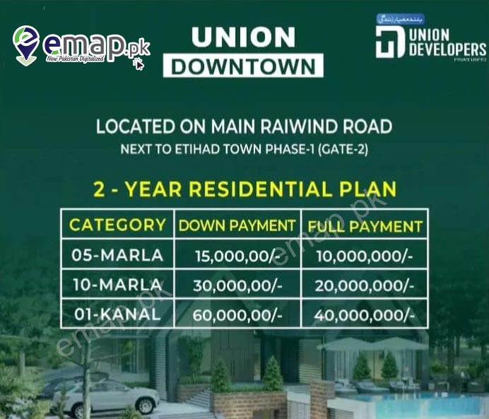 Union Downtown Payment Plan