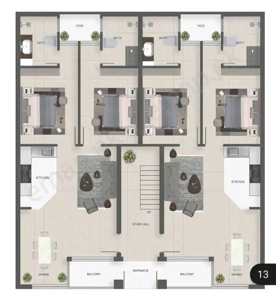 Townhouse Floor Plan